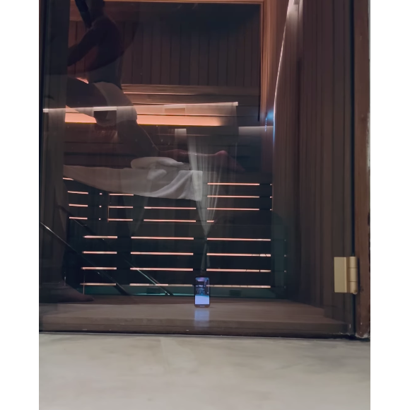 Todo alongado, Cristiano Ronaldo recebeu comentários de fãs, que brincaram com o vídeo e o elogiaram
