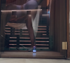 No vídeo, Georgina Rodríguez e Cristiano Ronaldo se dedicam à ioga em uma sauna e a modelo se exercita em frente ao jogador