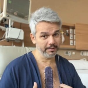 Otaviano Costa mostrou local da cirurgia de cerca de 7 horas