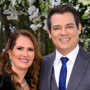 Celso Portiolli faz aparição rara em casamento com a esposa Suzana Marchi; relembre o começo do casal 