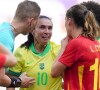 Marta Silva vai aos prantos ao ser expulsa de jogo contra a Espanha nas Olimpíadas de Paris 2024