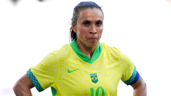 Este pode ter sido o último jogo de Marta pela seleção feminina de futebol