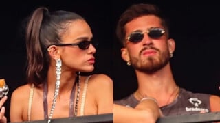 Atitude de Bruna Marquezine com João Guilherme após declaração de amor revolta fãs: 'Ela tem vergonha?'