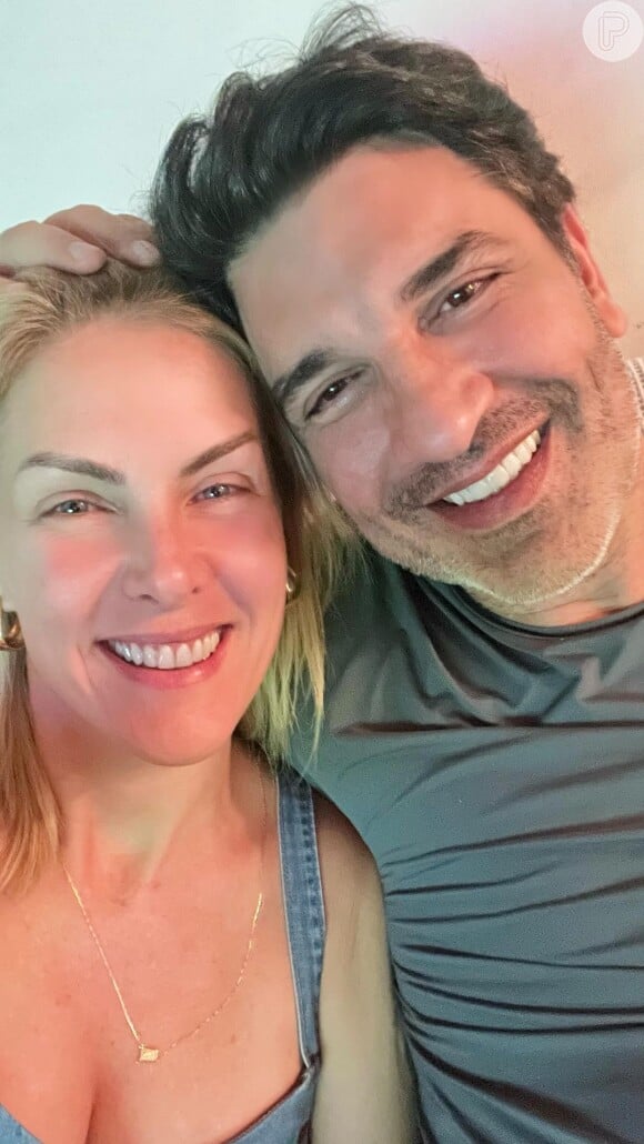 Ana Hickmann sobre festa de noivado com Edu Guedes: 'Eu queria muito reunir a nossa família e amigos próximos para celebrar esse novo momento. Estamos radiantes'