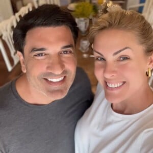 Ana Hickmann e Edu Guedes escolheram um buffet que revela um segredo do casal. 'Quando ninguém sabia de nós dois, o restaurante abriu só para a gente', conta ele