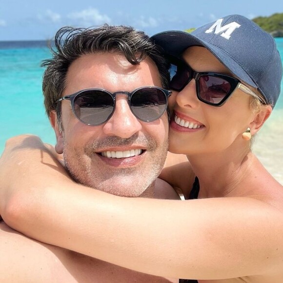 Ana Hickmann e Edu Guedes assumiram o relacionamento em março deste ano