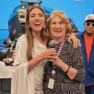 Irmã de Silvio Santos foi sequestrada ao sair de casa rumo ao SBT no Rio de Janeiro em maio de 1992 - na foto, Sara com a sobrinha Patricia Abravanel