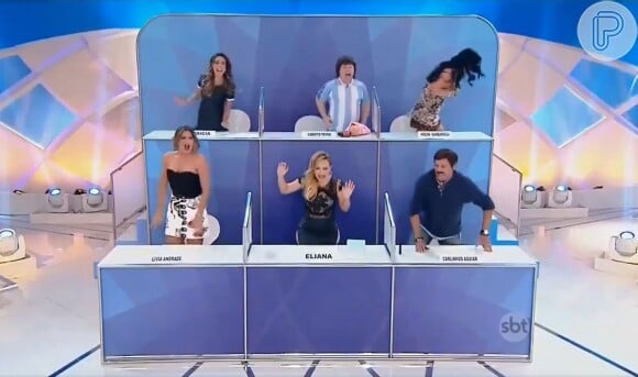 Todos levavam choque no 'Jogo dos Pontinhos', para a diversão de Silvio Santos