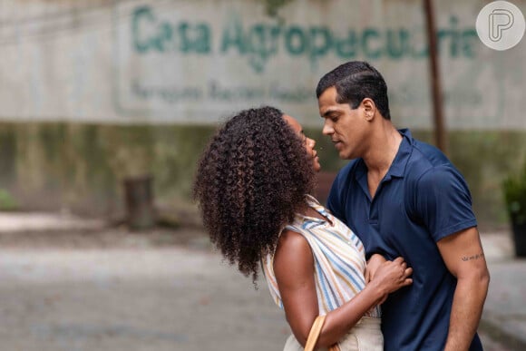 José Bento (Marcello Melo Jr.) e professora Lu (Eli Ferreira) tiveram um romance em Renascer