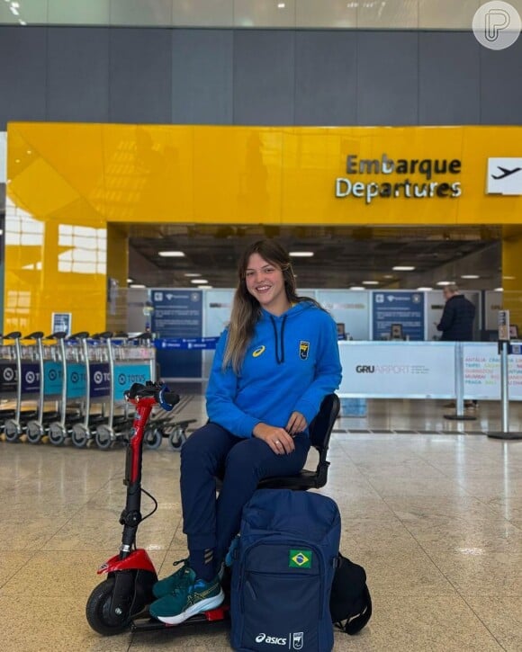 Giovanna Boscolo chega nas Paralimpíadas de Paris 2024 como uma grande esperança de medalhas para o Brasil