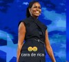 Michelle Obama apostou em look com colete e calça para evento em Chicago.