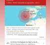 Terremoto em Portugal atingiu o país por volta das 5h, hora local, e foi sentido em todo o país