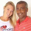 Dixie Pratt, namorada de Romário, posa com a blusa do Flamengo: 'Amei'