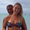 Romário viajou com a namorada, Dixie Pratt, para Aruba, no Caribe