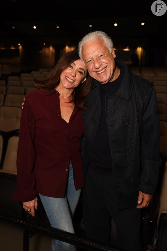 Antonio Fagundes e Christiane Torloni estrelam a peça 'Dois de Nós', em cartaz em São Paulo