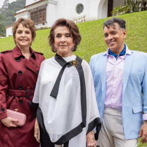 Joyce (Drica Moraes), Belisa (Betty Faria), Gigi (Rodrigo Fagundes) e Sebastian (Fabio Lago) fazem parte da Família Góis de Macedo na novela Volta por Cima