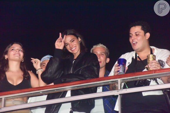 João Guilherme compareceu sozinho ao segundo dia de Rock in Rio após se divertir muito com Bruna Marquezine na sexta (13)