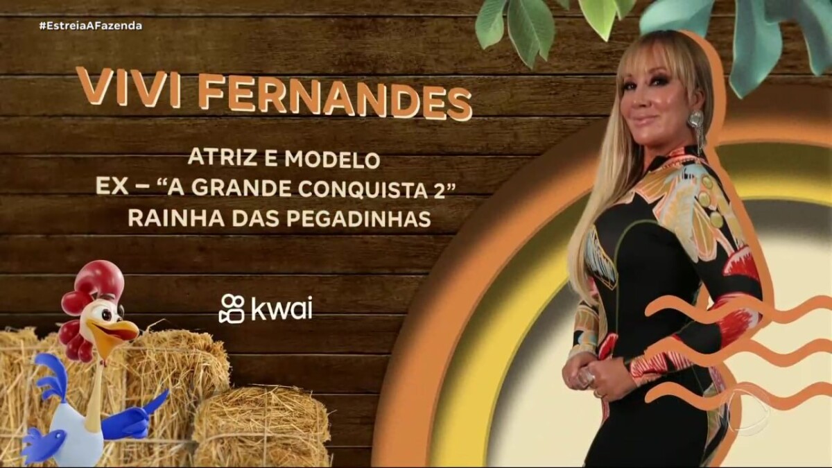 Foto: 'A Fazenda 16': a atriz e modelo Vivi Fernandez também está no ...