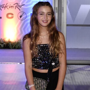 Estilosa! Aos 11 anos, filha de Angélica e Luciano Huck, Eva, combina top de brilho e bolsa Dior no Rock in Rio 2024. Fotos!