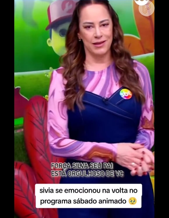 Filha de Silvio Santos, Silvia Abravanel se emocionou e prometeu com as irmãs manter o legado do pai