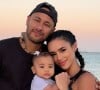 Em Dubai, Neymar, Bruna Biancardi e Mavie encantam com dia de piscina em família