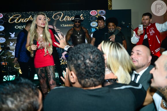 Festa de Andressa Urach acabou com Juju Ferrari expulsa