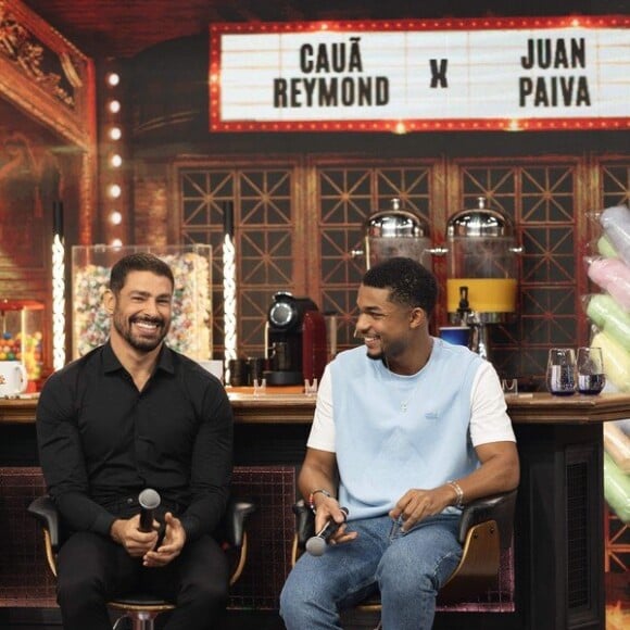 Cauã Reymond disputou a Batalha do Lip Sync com Juan Paiva