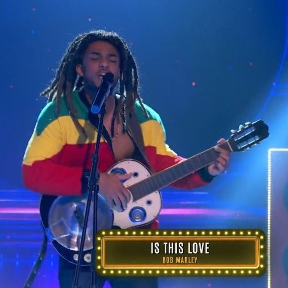 Juan Paiva agradou os internautas como Bob Marley