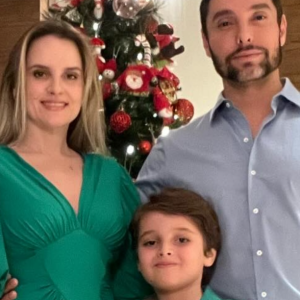 Keruse Bongiolo, Leonardo Carvalho e o filho Luca