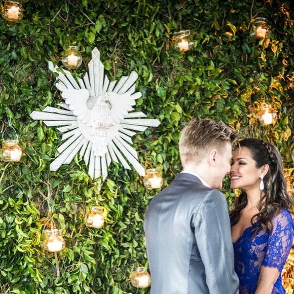 Michel Teló e Thaís Fersoza se casaram de forma discreta e intimista há 10 anos