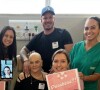 Rosalba Nable, mãe de Isis Valverde, encerrou a quimioterapia no último dia 03