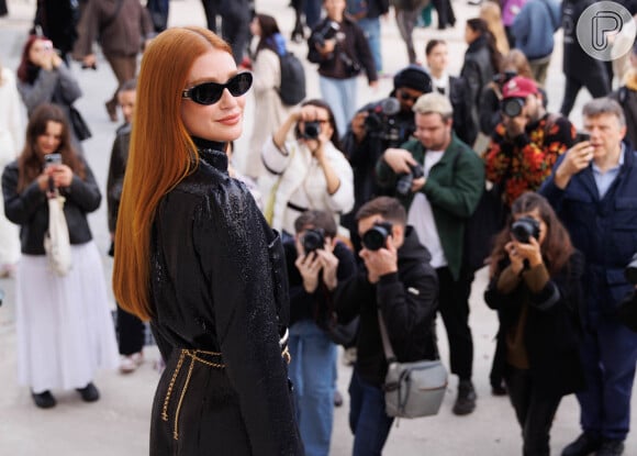 Marina Ruy Barbosa participou da Semana de Moda de Paris recentemente