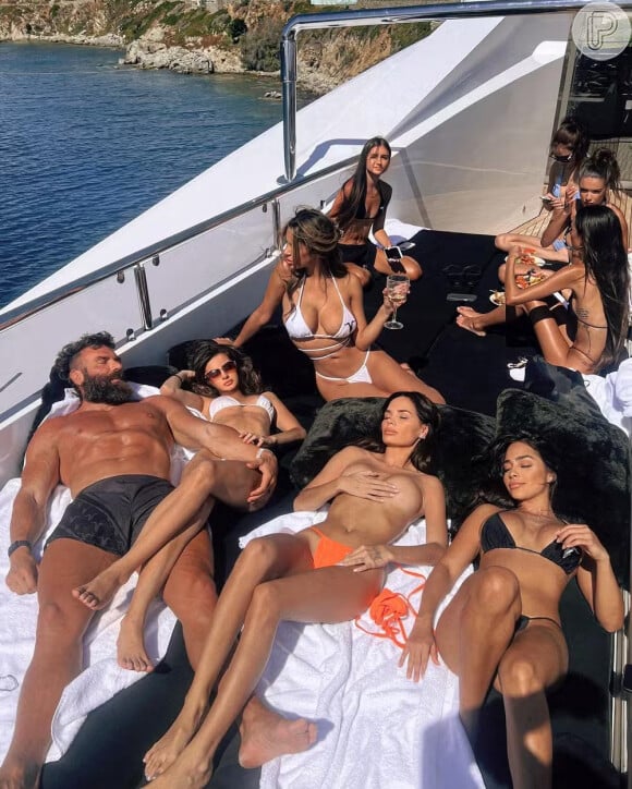 Namorada de MC Ryan SP, Giovanna Roque usou as redes sociais para rebater comentários maldosos após fotos suas com o bilionário Dan Bilzerian viralizarem no X, antigo Twitter