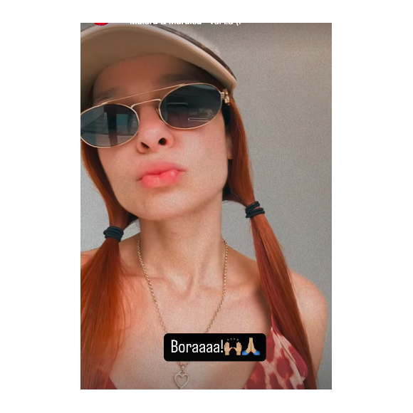 Nesta quarta-feira (06), Maiara apareceu se exibindo nas redes sociais antes de realizar um treino
