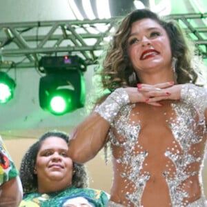 Prisão de Rogério Andrade pode tirar Fabíola de Andrade do posto de rainha de bateria da Mocidade no carnaval 2025