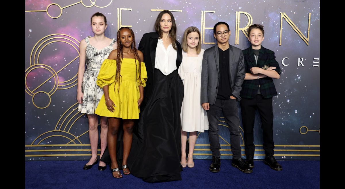 Foto: Angelina Jolie e Brad Pitt têm 6 filhos: Maddox (23 anos), Pax ...