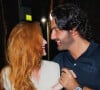 Marina Ruy Barbosa leva noivo, Abdul Fares, à festa e marca de batom da atriz no pescoço do bilionário rouba cena em foto. Amplie!