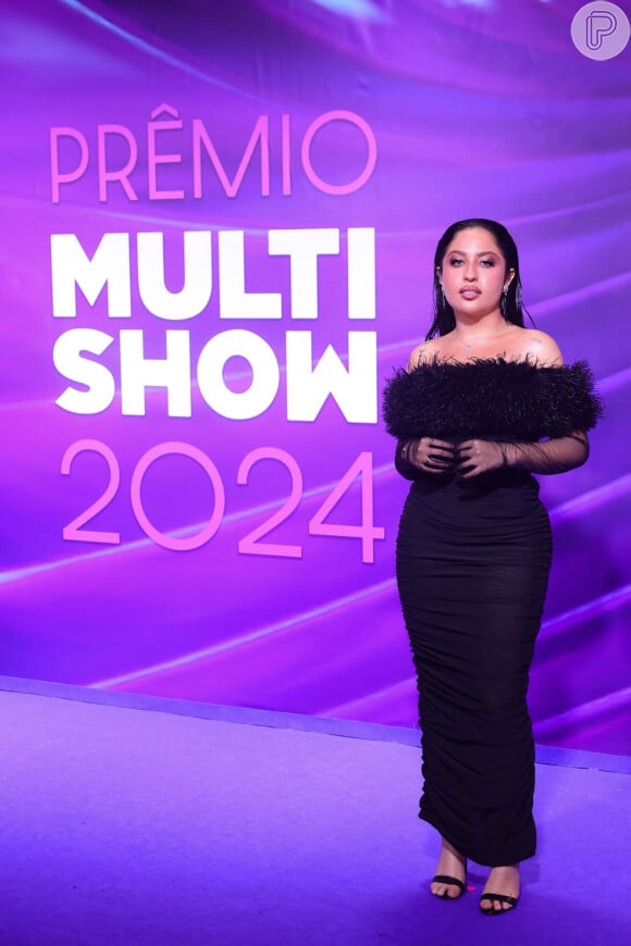 Prêmio Multishow 2024: Mari Fernandez foi outra famosa a apostar no preto para o evento