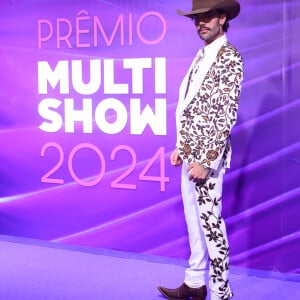 Prêmio Multishow 2024: Luan Pereira levou o agro com um toque estilizado para o tapete vermelho