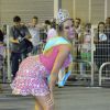 Ellen Roche rainha de bateria da escola de samba Rosas de Ouro, de São Paulo, recebeu sua coroa e faixa do Carnaval 2015 no ensaio técnico da agremiação realizado no sambódromo do Anhembi