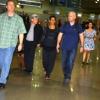 Halle Berry chega ao Rio de Janeiro em 10 de abril de 2013 para divulgar o filme 'Chamada de Emergência'