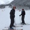 Durante a viagem, Michel Teló e Thais Fersoza também esquiaram nos Alpes franceses