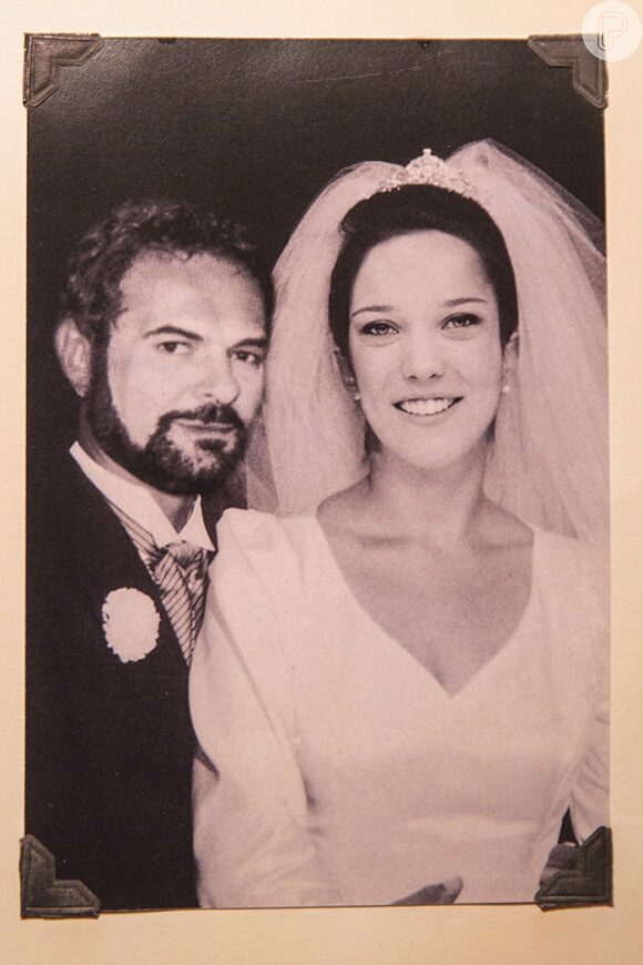 Foto do álbum de casamento de Silviano e Maria Marta