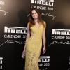 Isabeli Fontana na festa de lançamento do Calendário Pirelli 2013