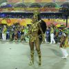 Cris Vianna representa uma guerreira africana como rainha de bateria da  Imperatriz Leopoldinense no Carnaval 2015