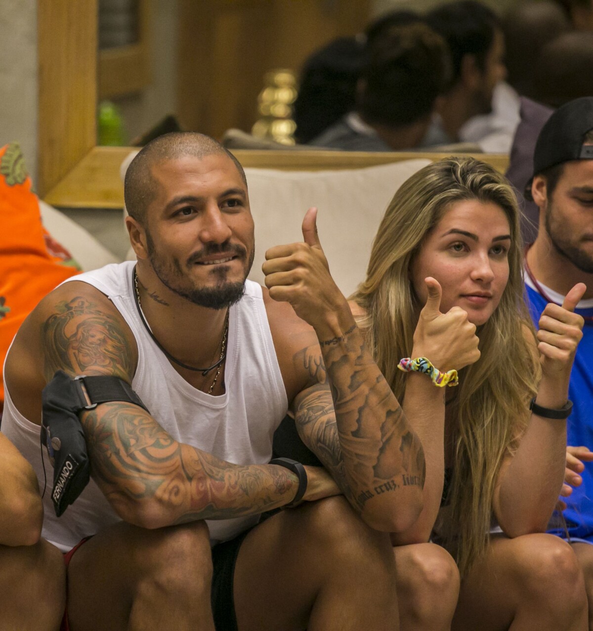 Aline faria tatuagem