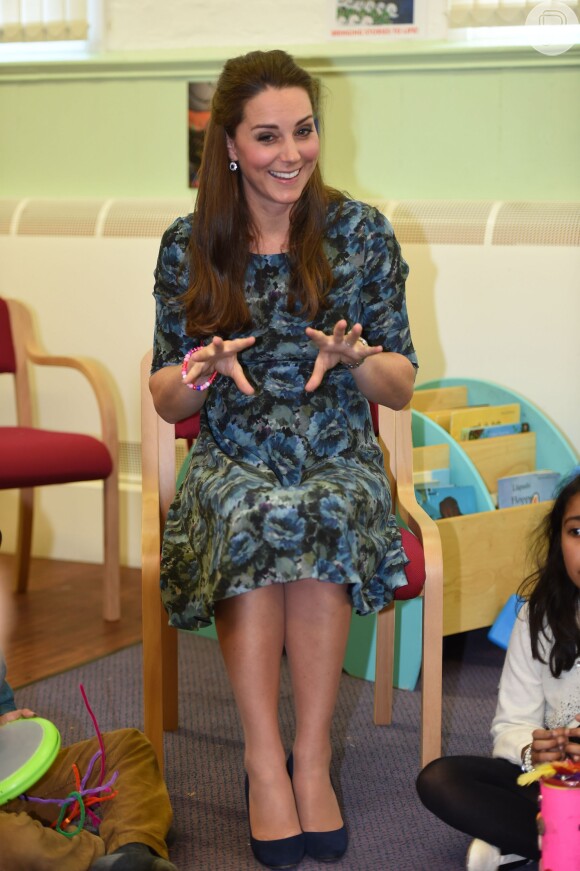 Kate Middleton usou vestido da grife Seraphine
