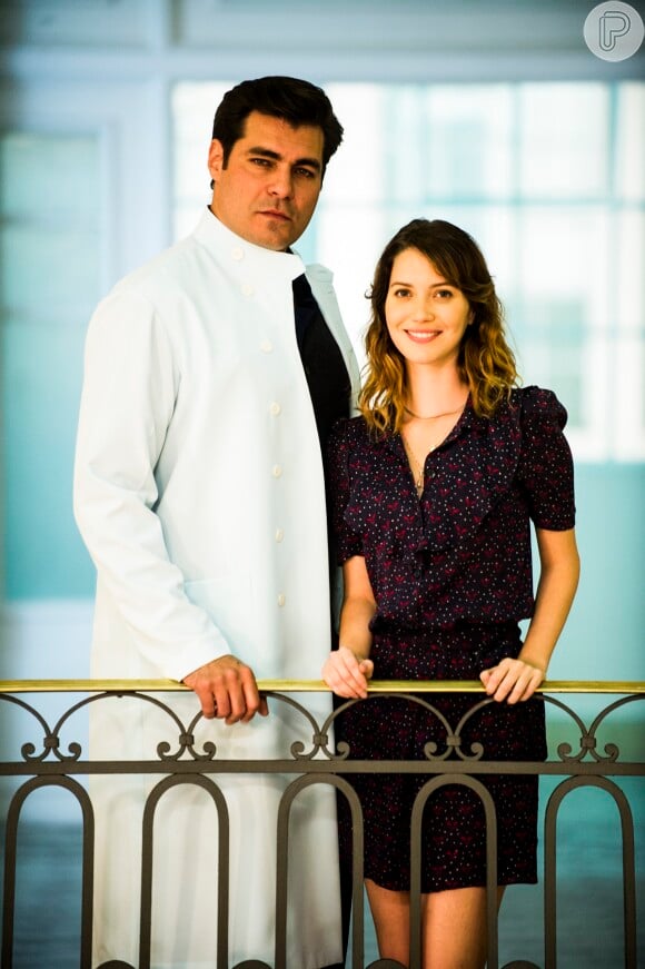 Marcos (Thiago Lacerda) quer se casar com Laura (Nathalia Dill) para ficar com sua herança, em 'Alto Astral'