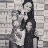 Bruna Marquezine publica foto com a irmã caçula, Luana, de 10 anos, em 19 de abril de 2013