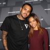 Chris Brown atualmente namora com Karrueche Tran, que não gosta de ouvir o nome Rihanna